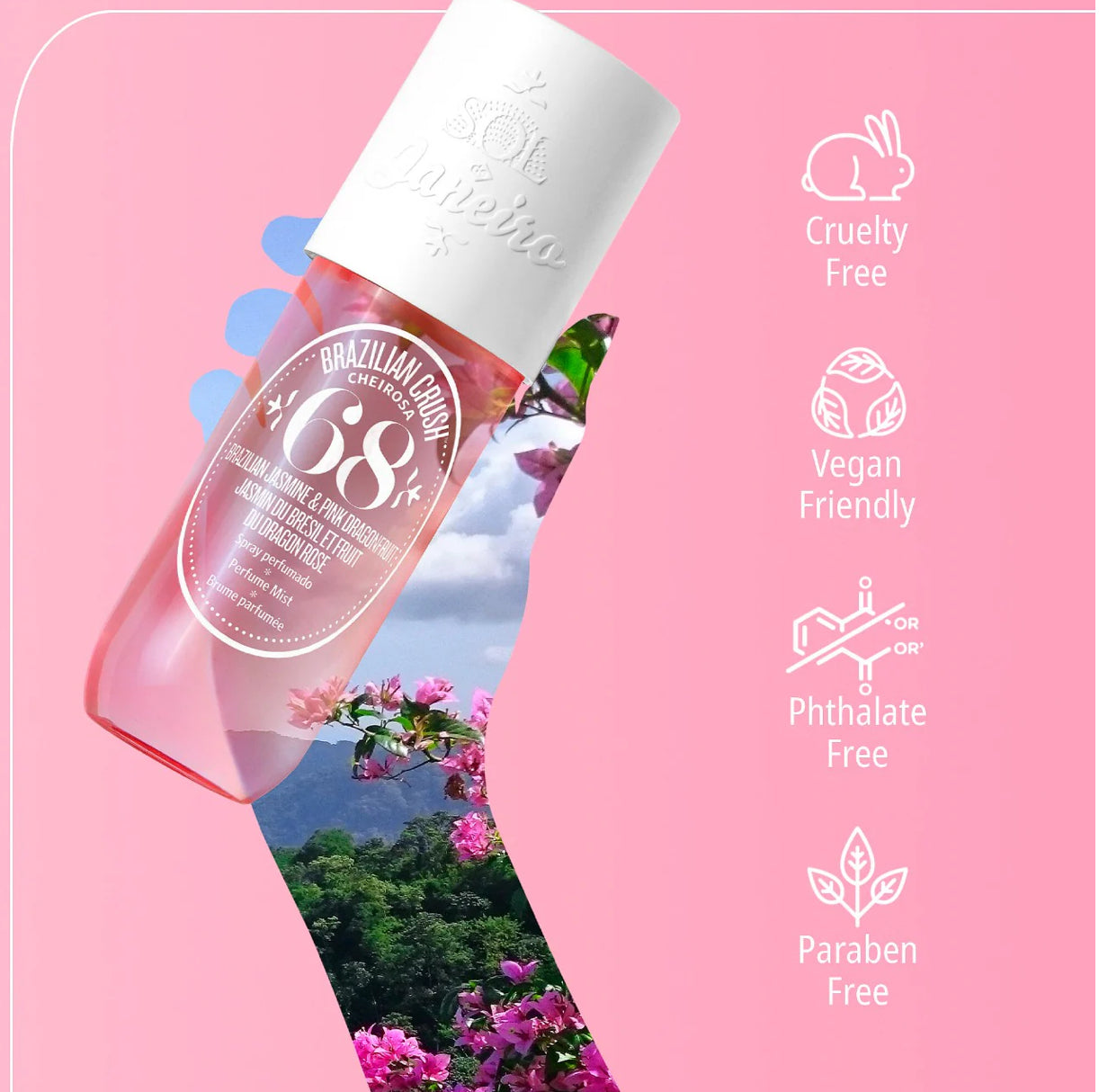 Brazilian Crush Cheirosa ’68 Beija Flor™ Hair & Body Fragrance Mist