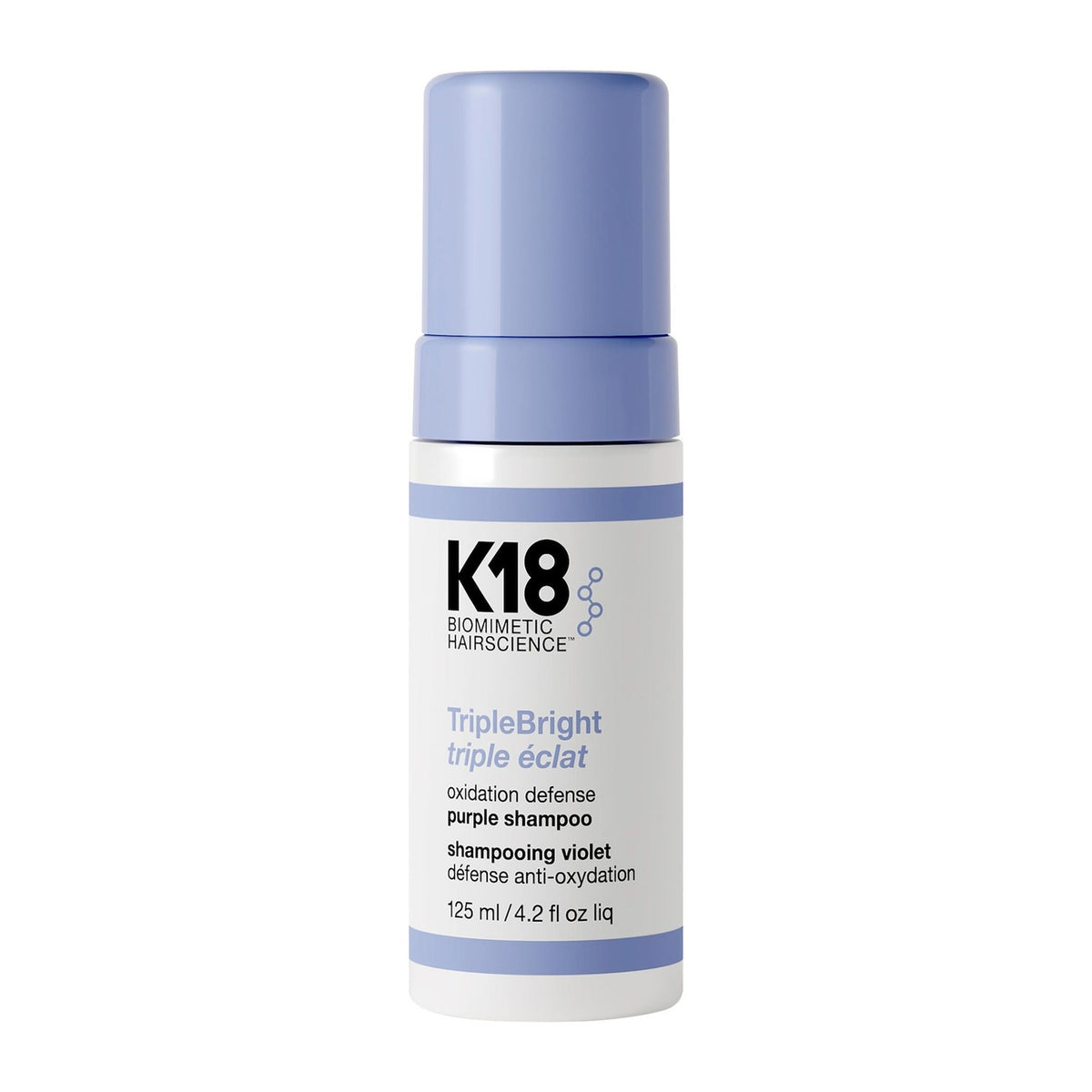 Shampoo Morado Antioxidación TripleBright — K18