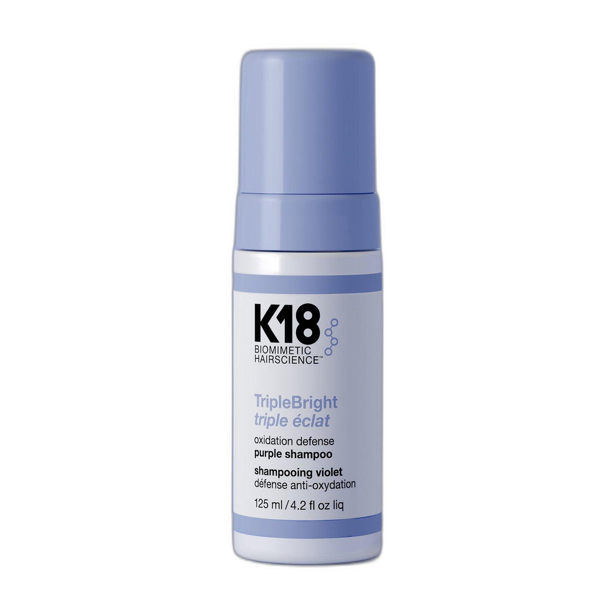 Shampoo Morado Antioxidación TripleBright — K18