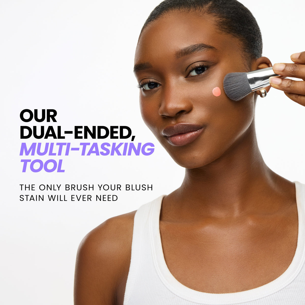 Dual-Ended Rubor & Contour Brush — Wonderskin