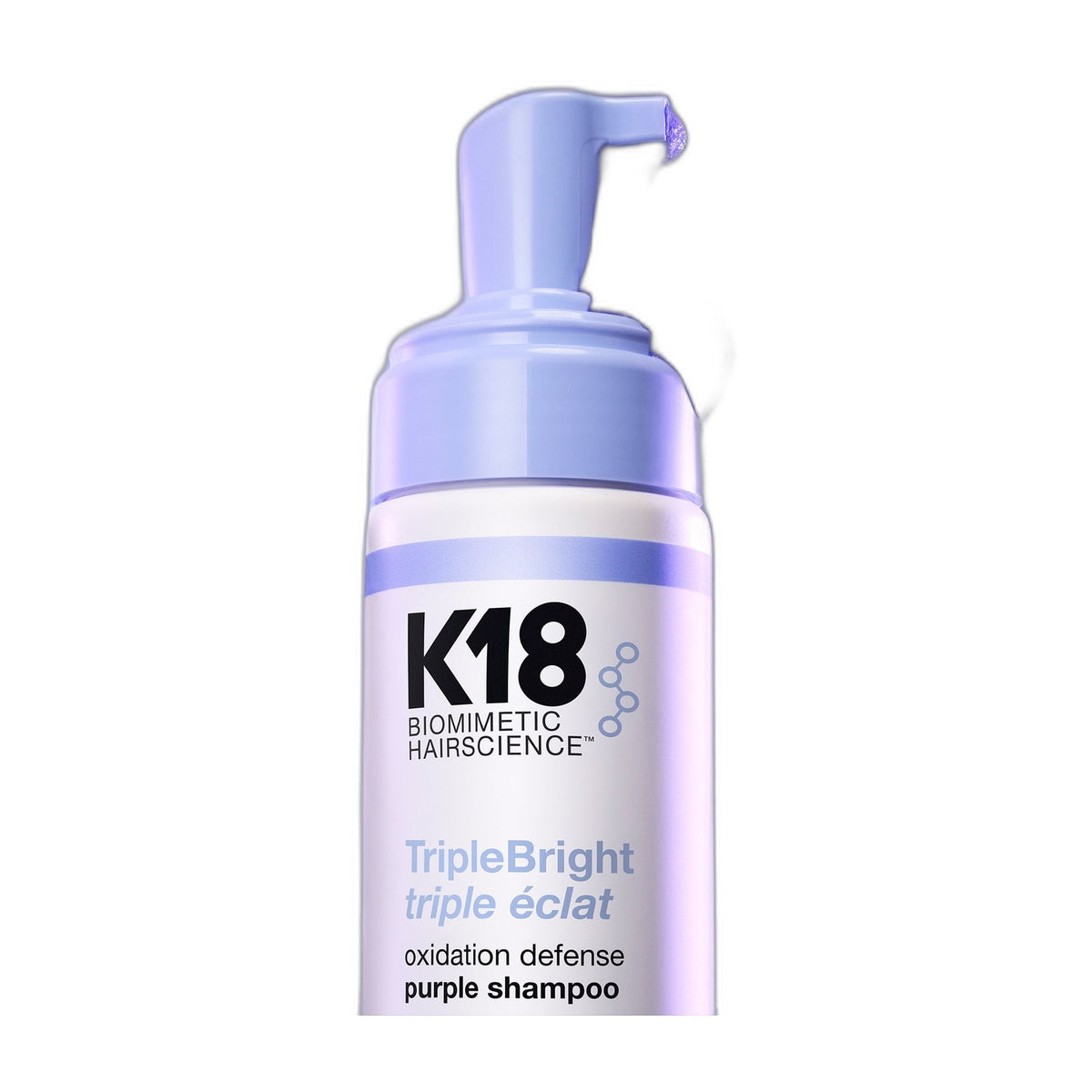Shampoo Morado Antioxidación TripleBright — K18