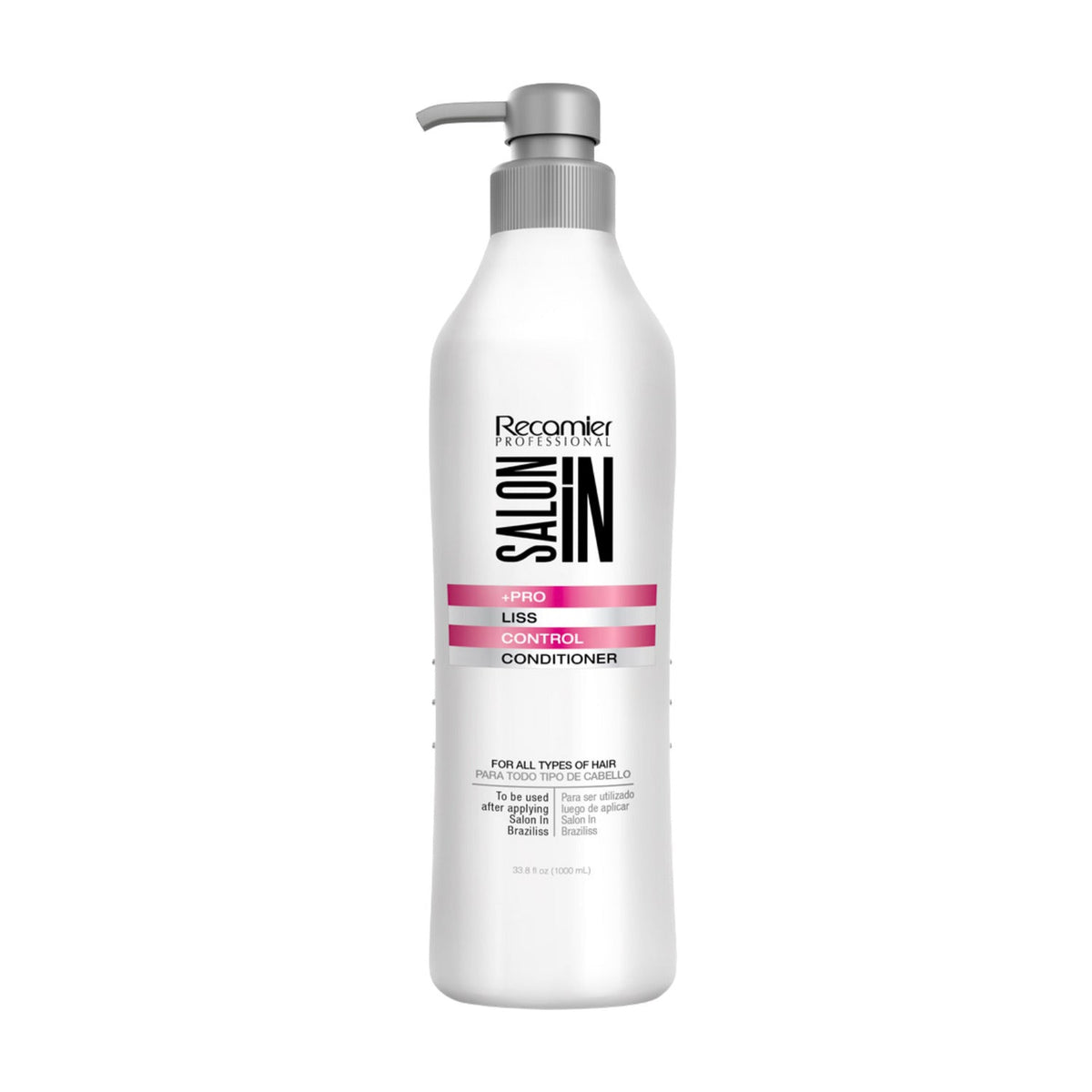 Acondicionador Liss Control Acondicionamiento y Nutrición 1000 Ml Salon In