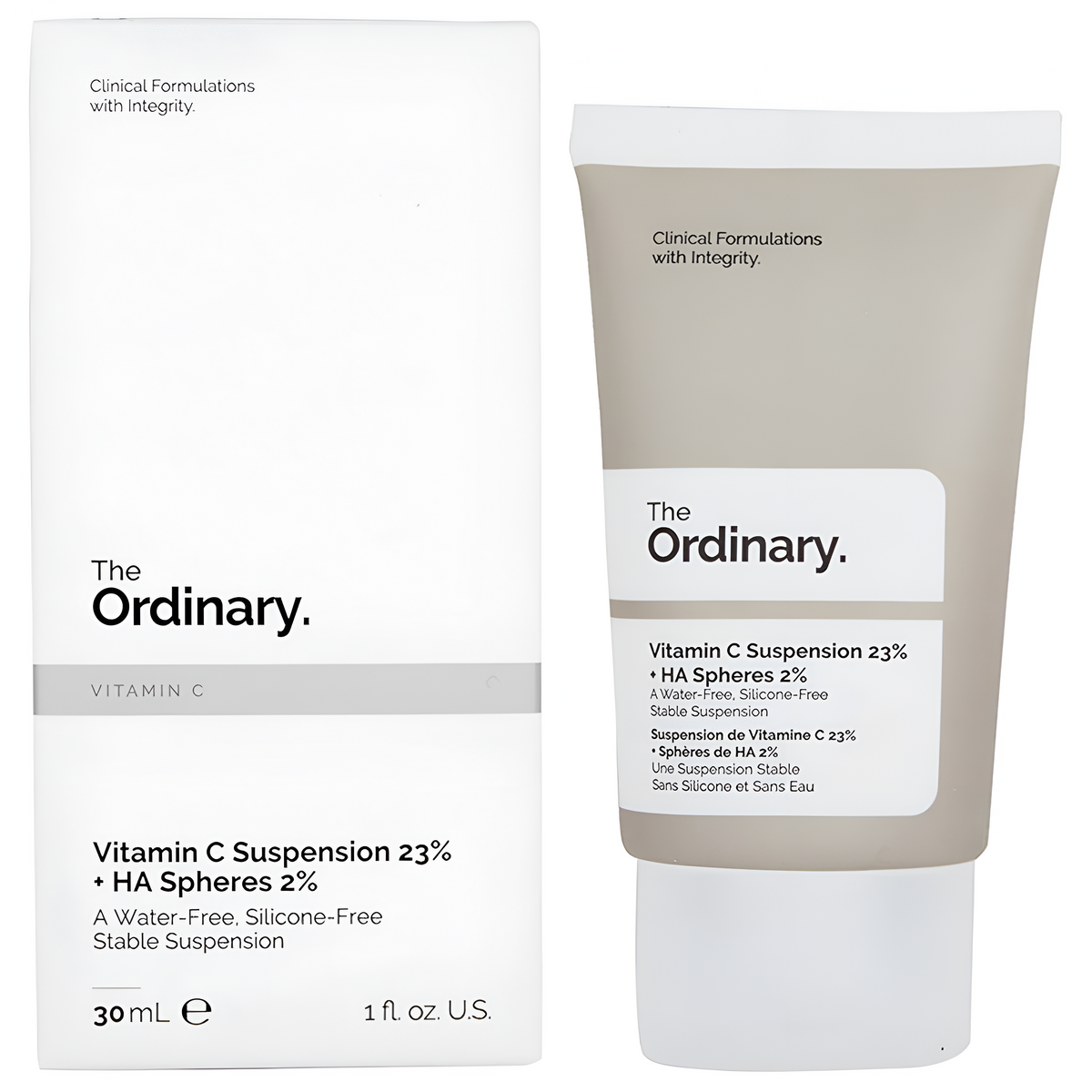 Sérum de Vitamina C 23% + Esferas de Ácido Hialurónico 2%, 30 ml — The Ordinary