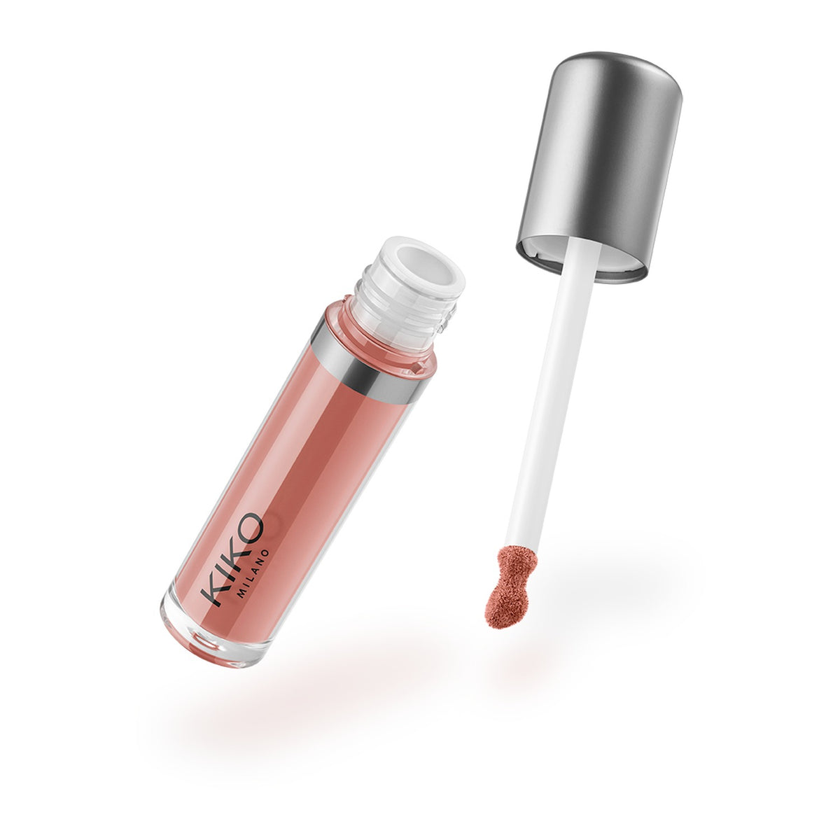 Labial líquido mate Lasting Matte Veil Kiko Milano tono 03 Mocha