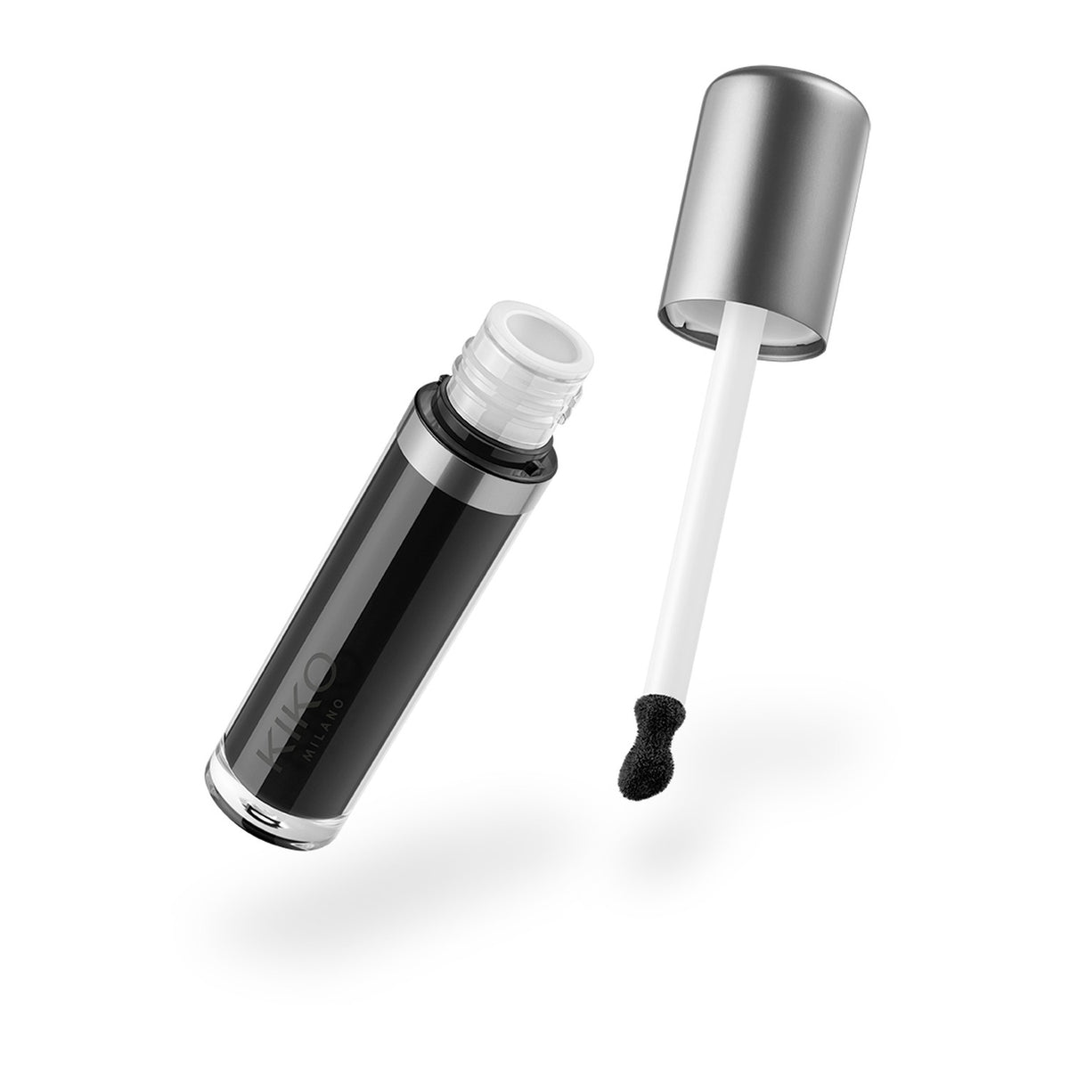 Labial líquido mate Lasting Matte Veil Kiko Milano tono 17 Black