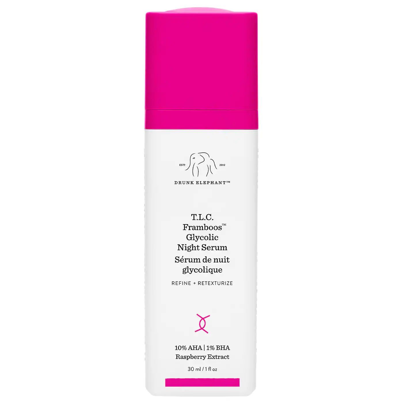 Suero nocturno Glycolic - TLC Framboos™ Glicolico - Drunk Elephant
