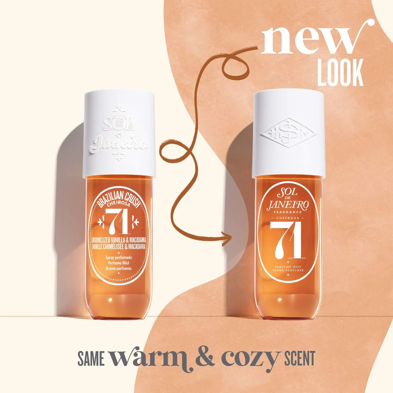 Brazilian 71 Crush Cheirosa - Perfume 90 ml - Sol de Janeiro