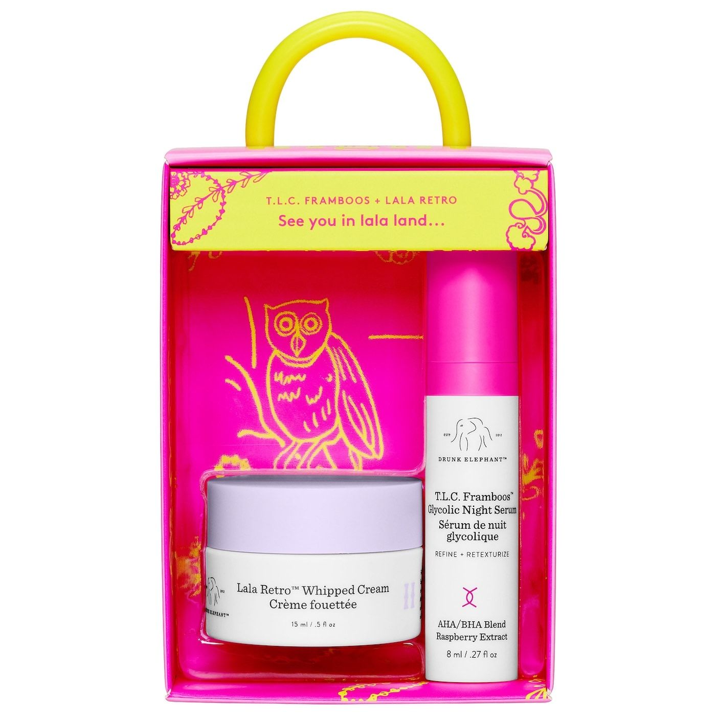 Set 0 manchas Glycolic Serum Moisturizer duo Drunk Elephant