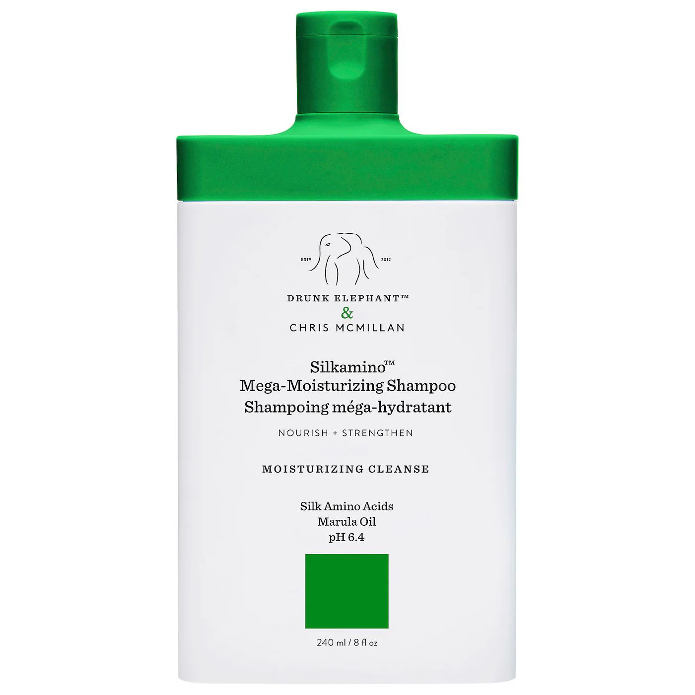 Shampoo Mega Hidratante Silkamino ™ DRUNK ELEPHANT