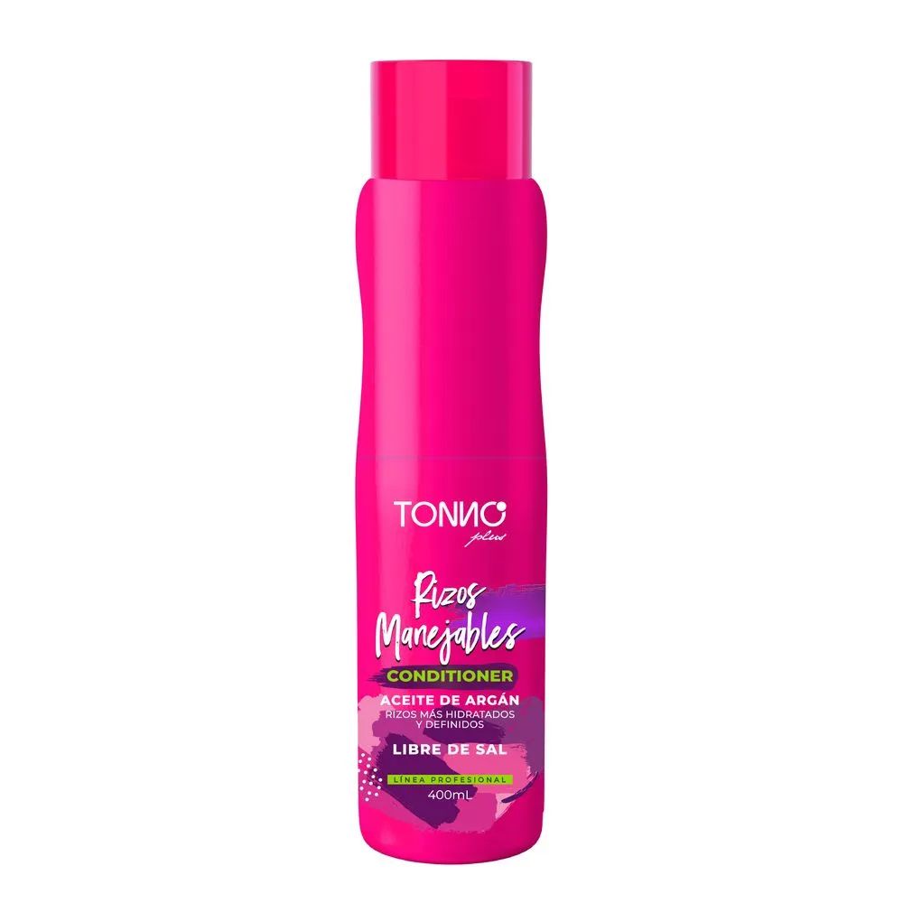 Acondicionador Tonno Plus Rizos Manejables 400 ml