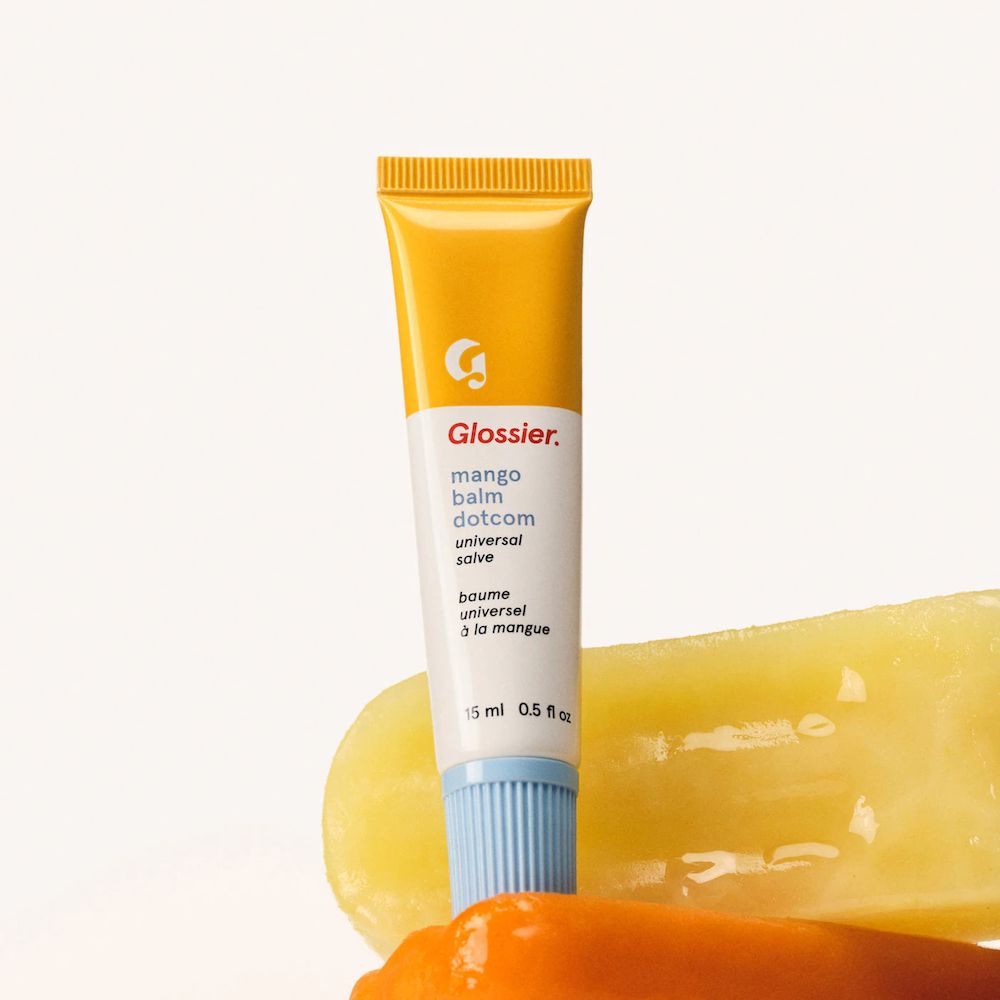 Bálsamo labial y bálsamo mango Balm Dotcom Glossier