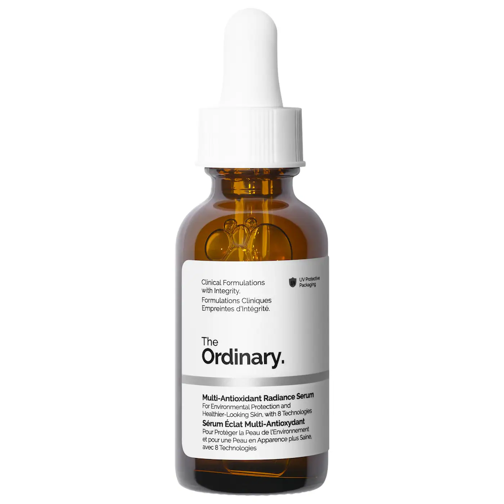 Sérum iluminador multiantioxidante con vitamina C y ginseng.
