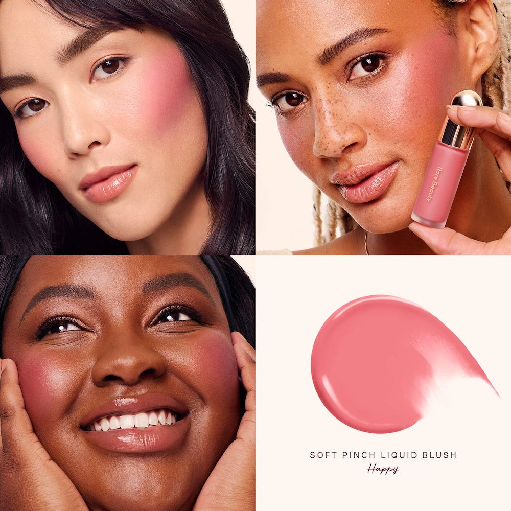 Rubor Liquido Selenas Faves Mini Fragrance & Blush Set Rare Beauty