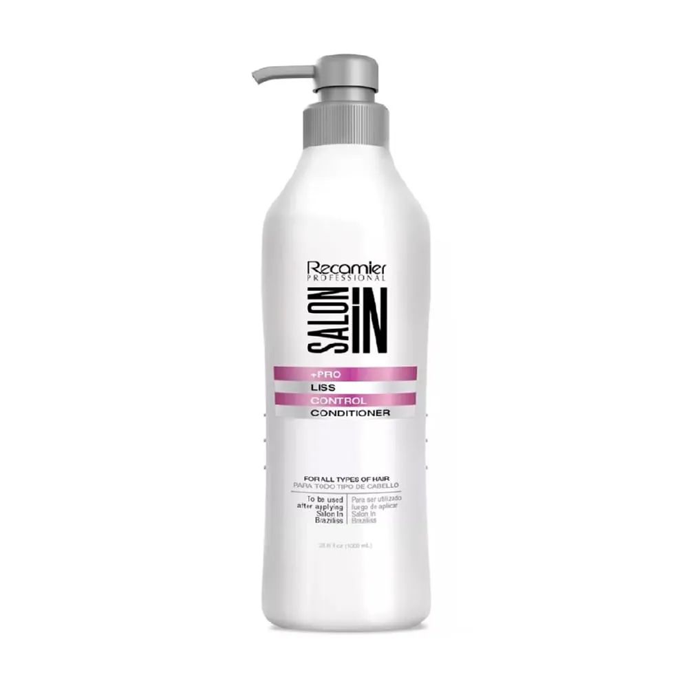 Acondicionador Liss Control Acondicionamiento y Nutrición 1000 Ml Salon In
