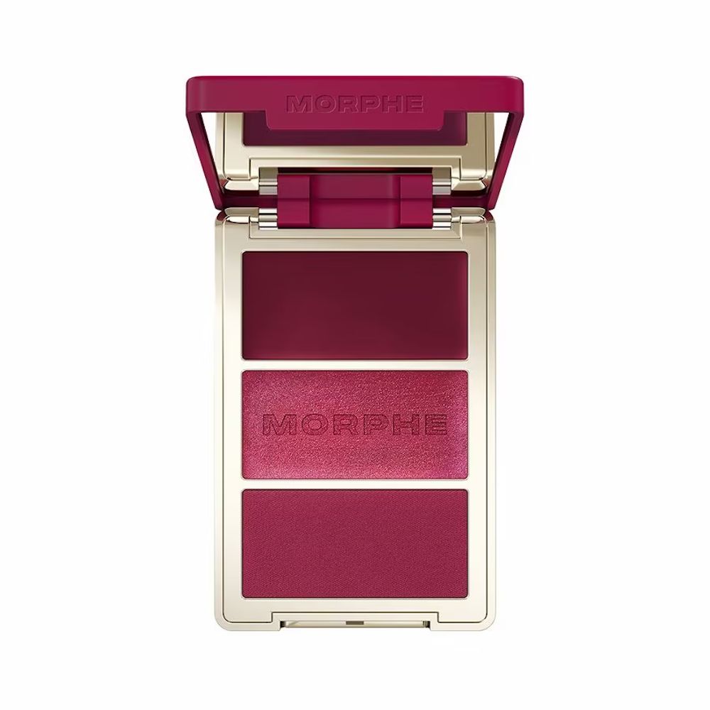 Trio Rubor Morphe  Cheek Thrills Multi-Finish Face