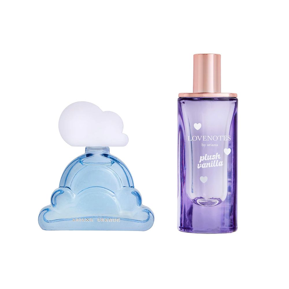 Set de perfume de vainilla de felpa Mini Cloud & LOVENOTES Ariana Grande