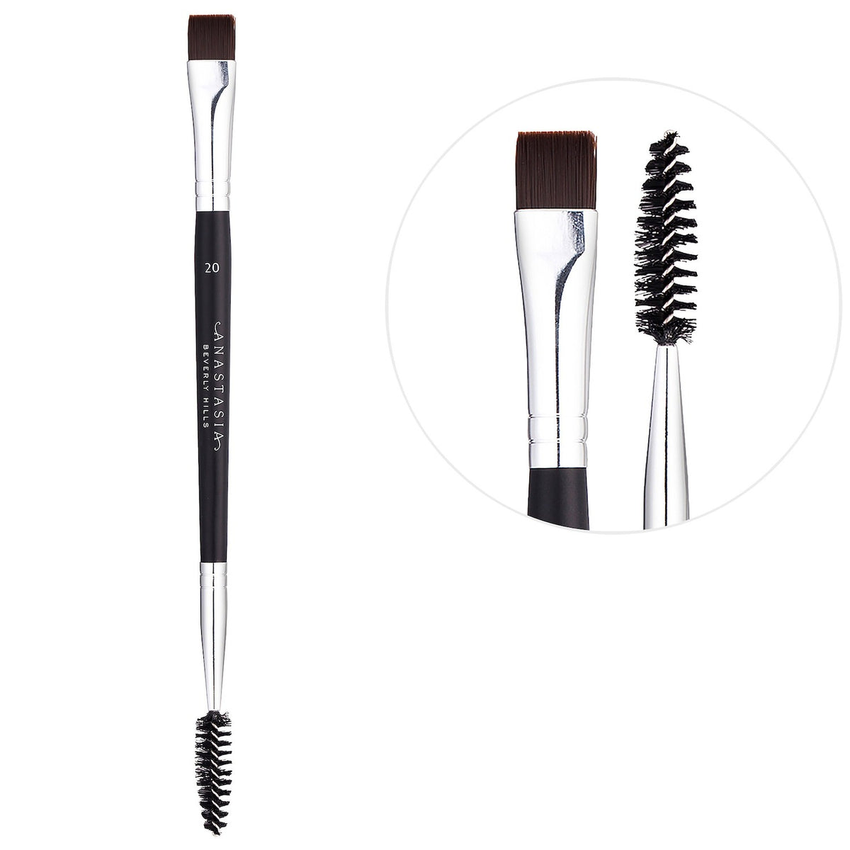 Brocha Doble de Precisión para Cejas — Brush 20 — Anastasia Beverly Hills
