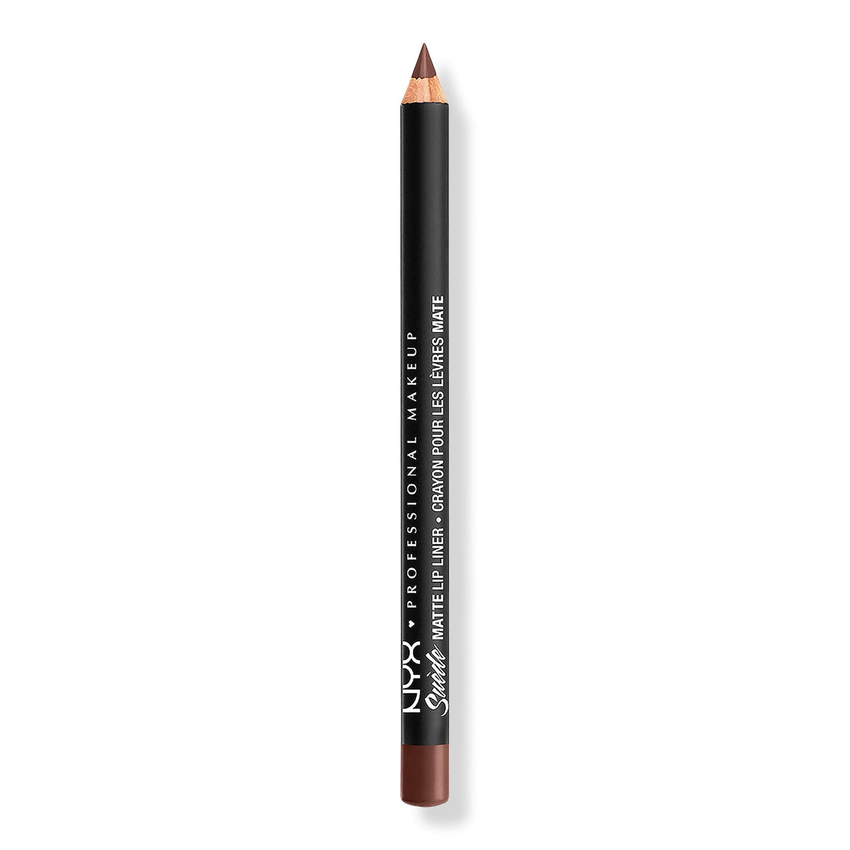 Suede Matte Lip Liner, delineador de labios mate vegano
