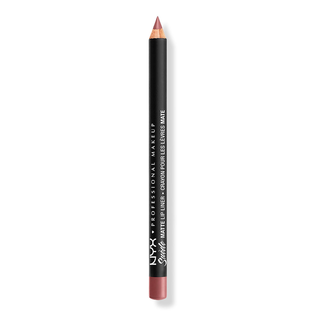 Suede Matte Lip Liner, delineador de labios mate vegano