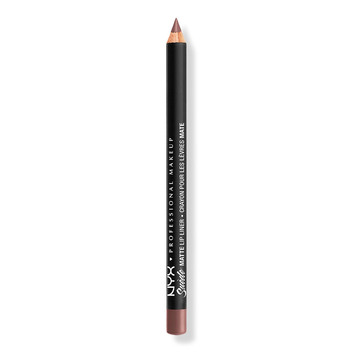 Suede Matte Lip Liner, delineador de labios mate vegano