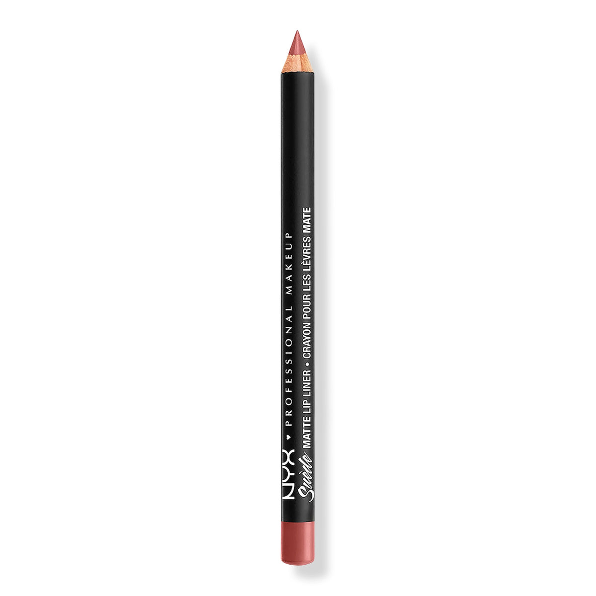 Suede Matte Lip Liner, delineador de labios mate vegano