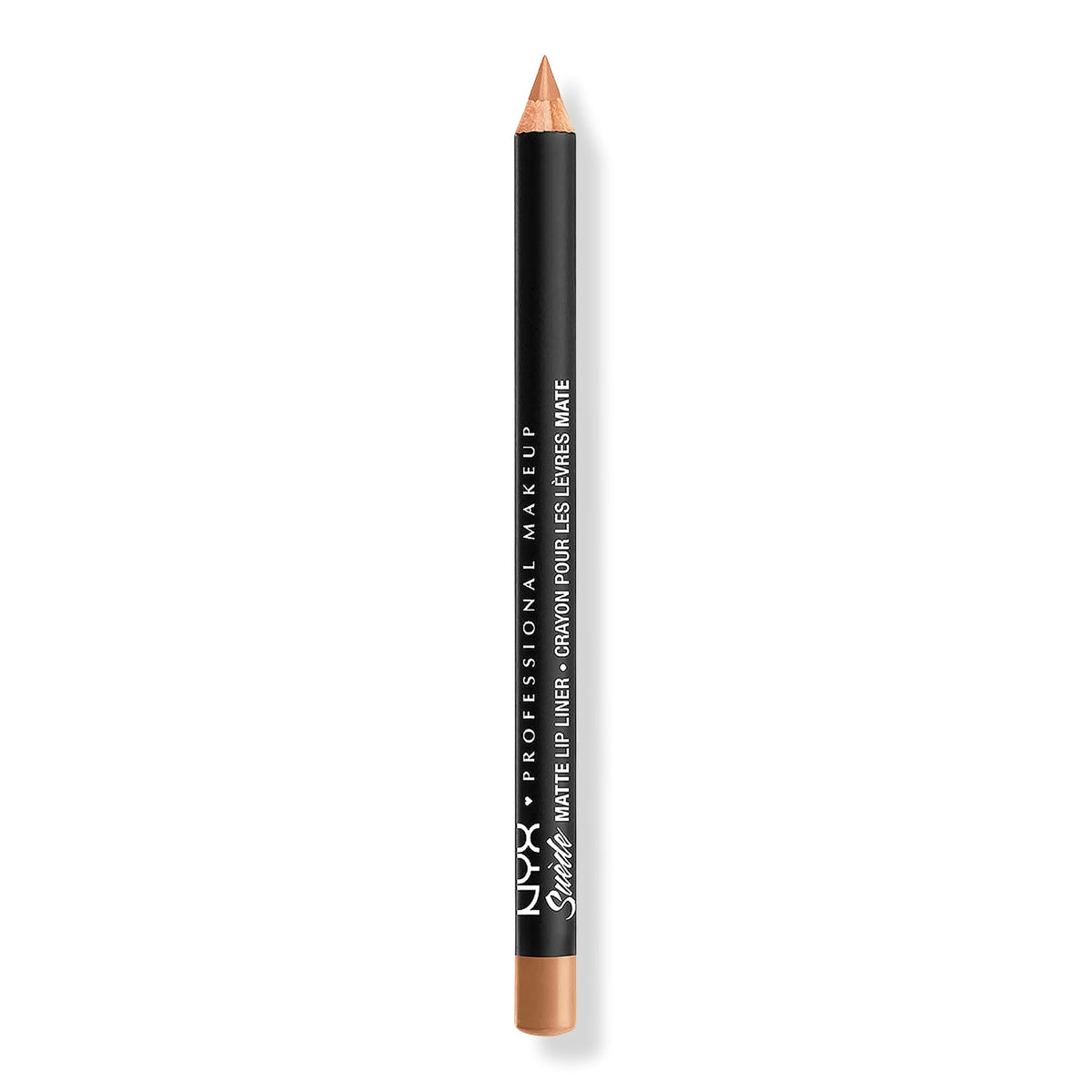 Suede Matte Lip Liner, delineador de labios mate vegano