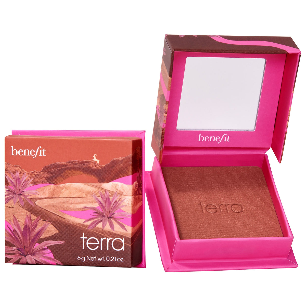 Rubor en Polvo Sedoso — Silky-Soft Powder Blush — Benefit