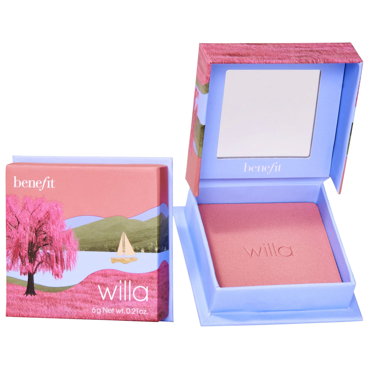 Rubor en Polvo Sedoso — Silky-Soft Powder Blush — Benefit