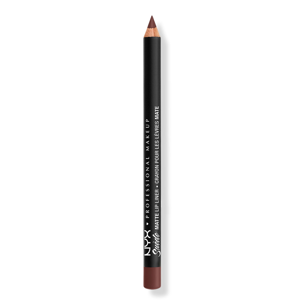 Suede Matte Lip Liner, delineador de labios mate vegano