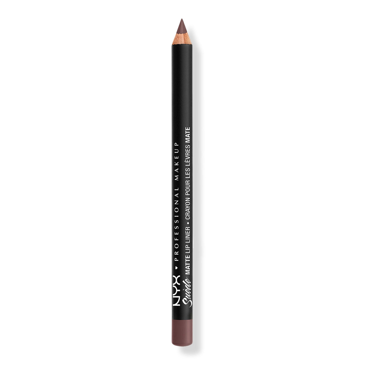 Suede Matte Lip Liner, delineador de labios mate vegano