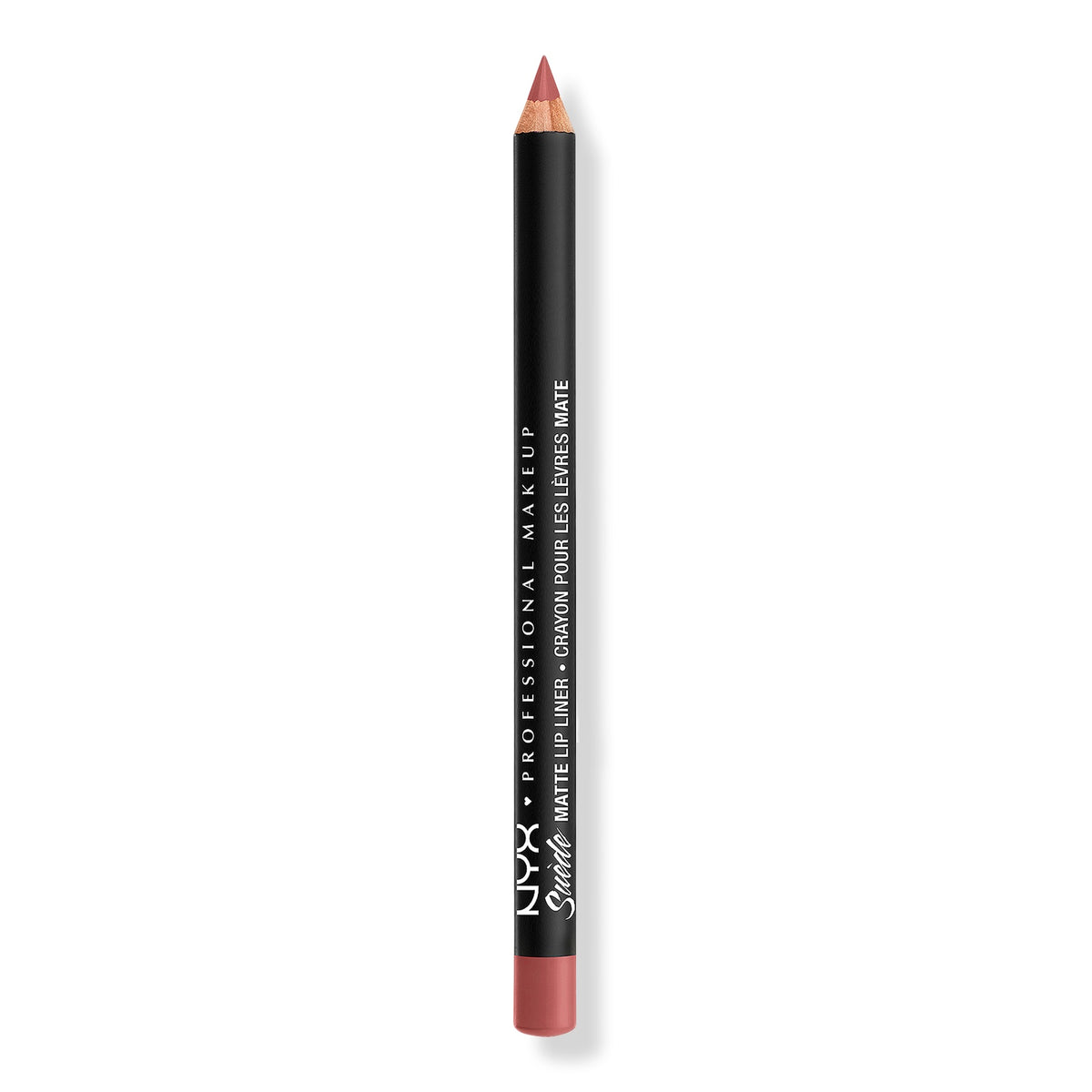 Suede Matte Lip Liner, delineador de labios mate vegano