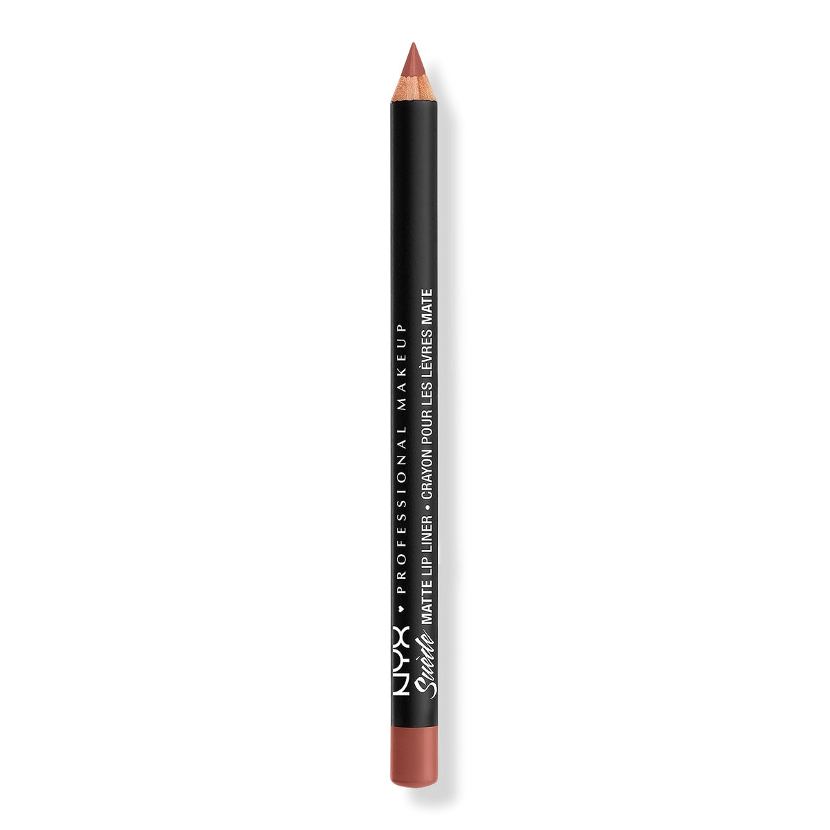 Suede Matte Lip Liner, delineador de labios mate vegano