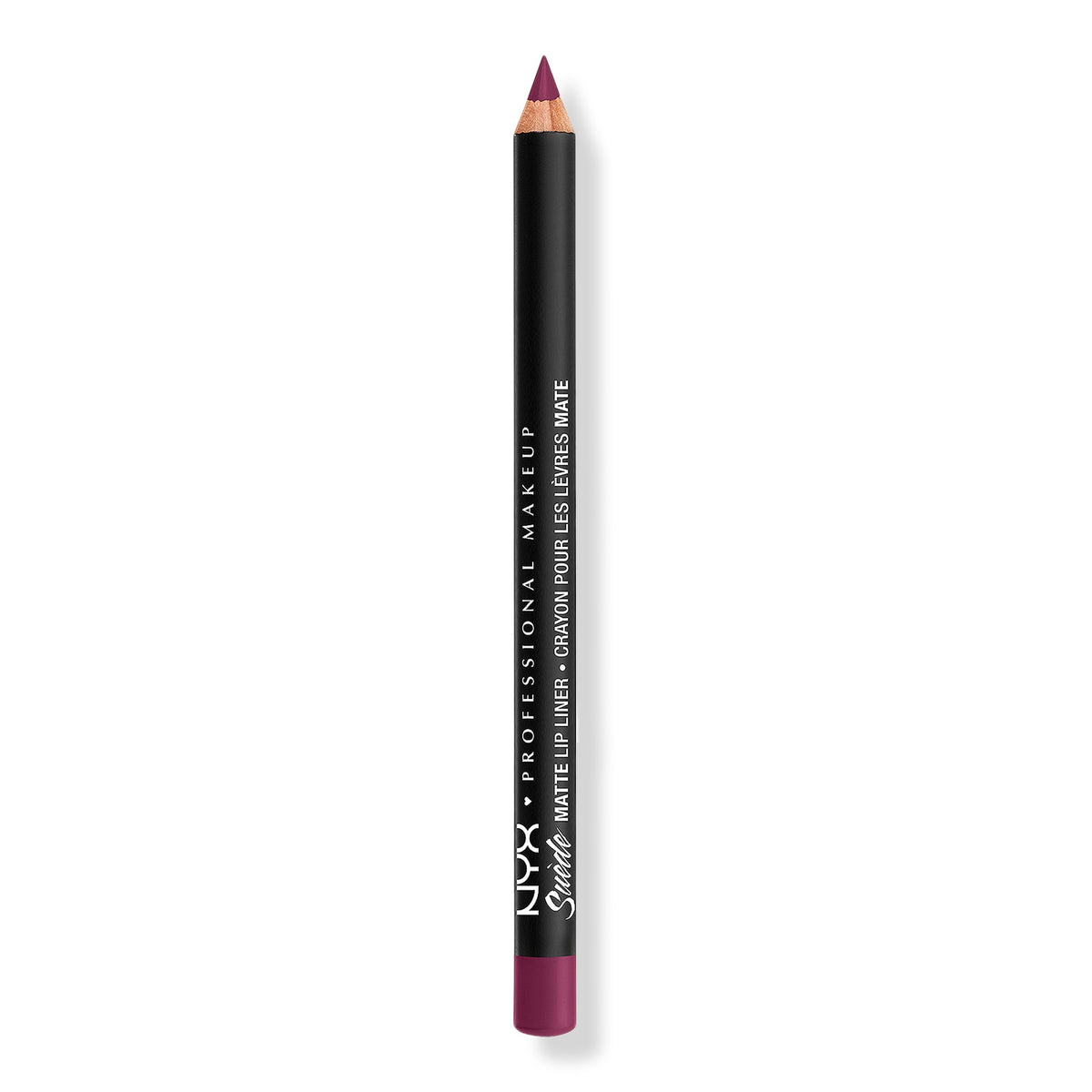 Suede Matte Lip Liner, delineador de labios mate vegano