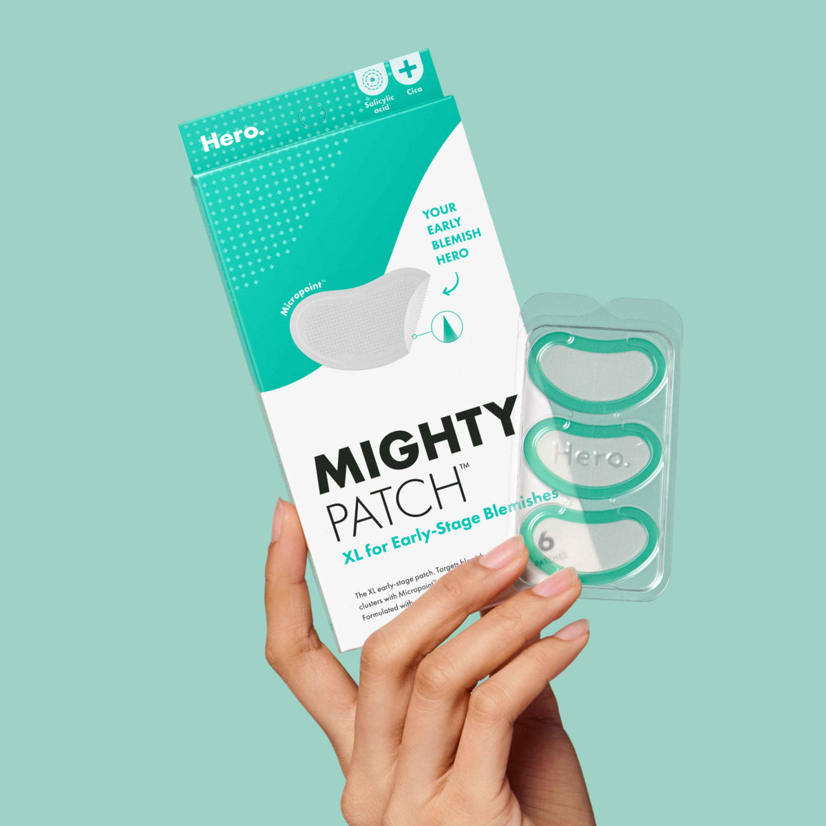 Mighty Parche™ for XL Early-Stage Blemishes — Hero Cosmetics