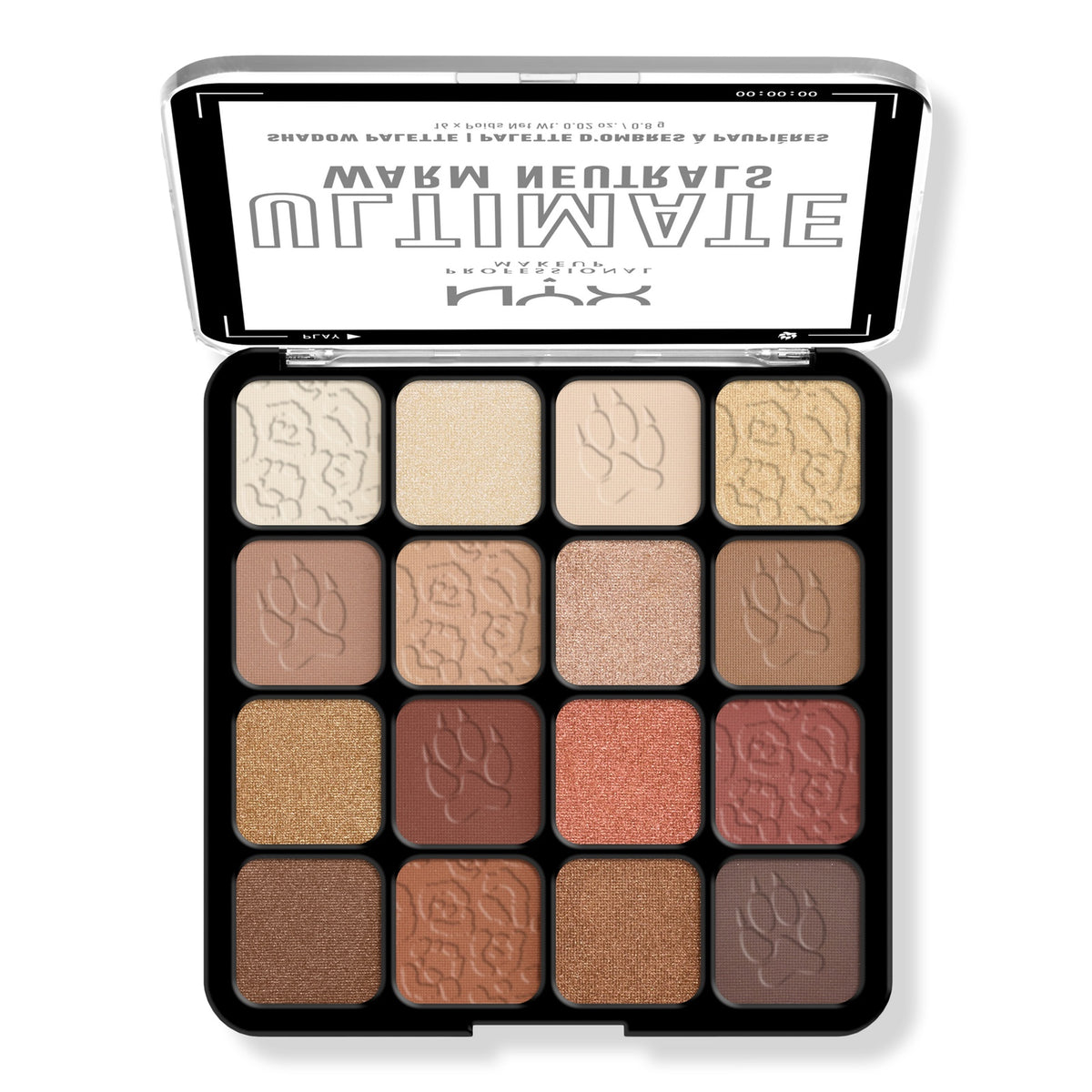 Paleta de Sombras Ultimate Color Warm Neutrals