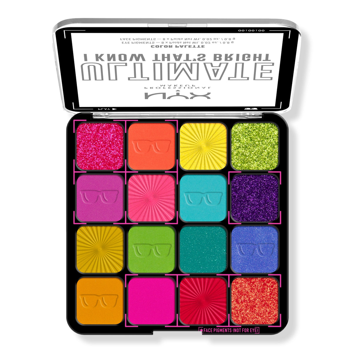 Paleta de Sombras Ultimate Color I Know That's Bright