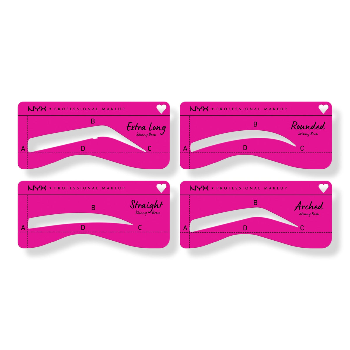 Zero to Brow, plantillas para dar forma a las cejas