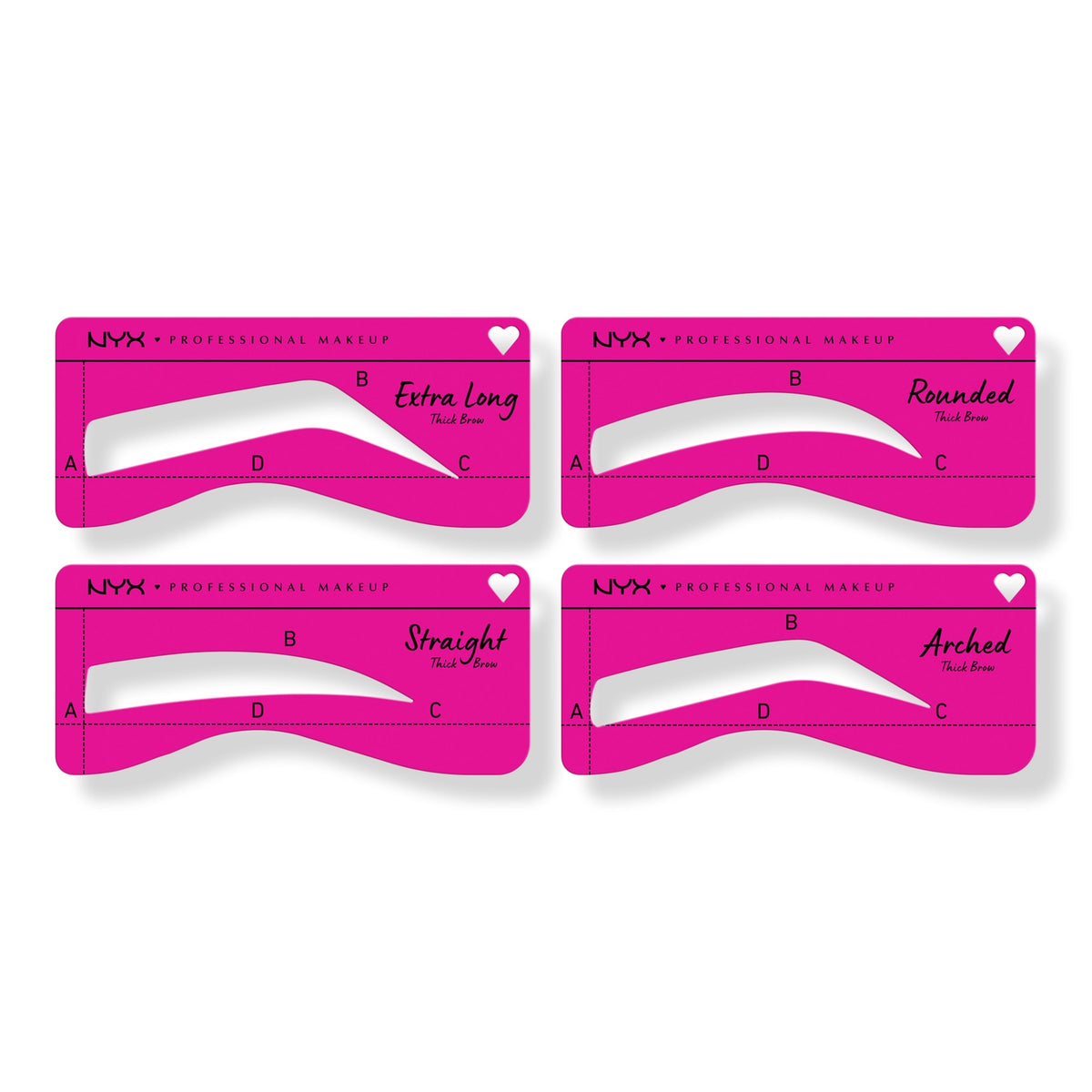 Zero to Brow, plantillas para dar forma a las cejas