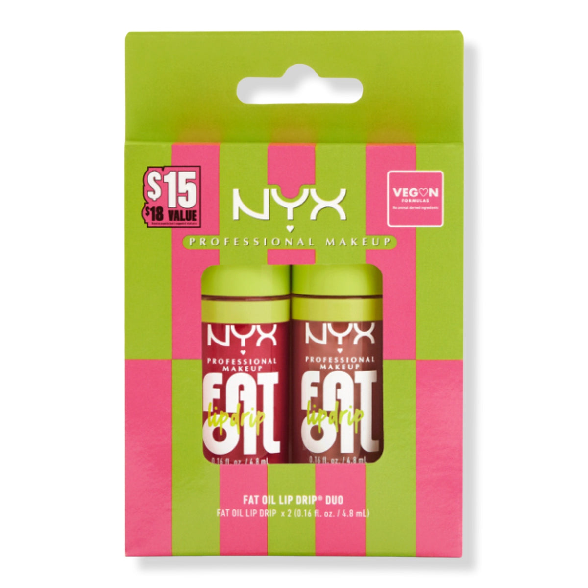 Dúo de Aceites Labiales Fat Oil Lip Drip