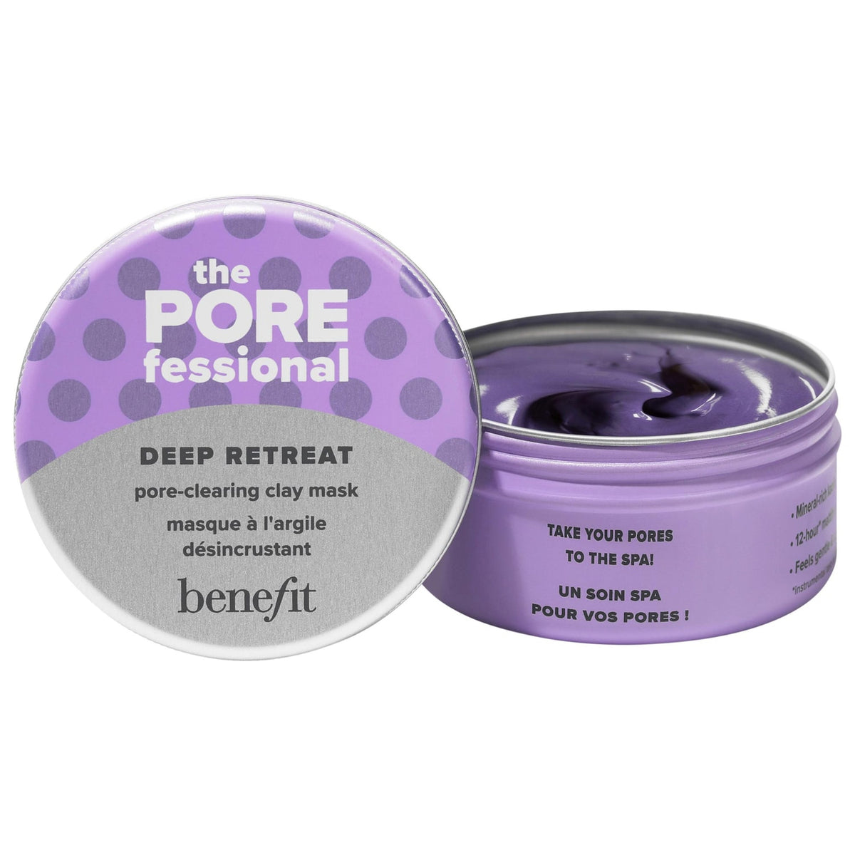 Mascarilla de Arcilla Caolín Purificante de Poros — The POREfessional Deep Retreat — Benefit