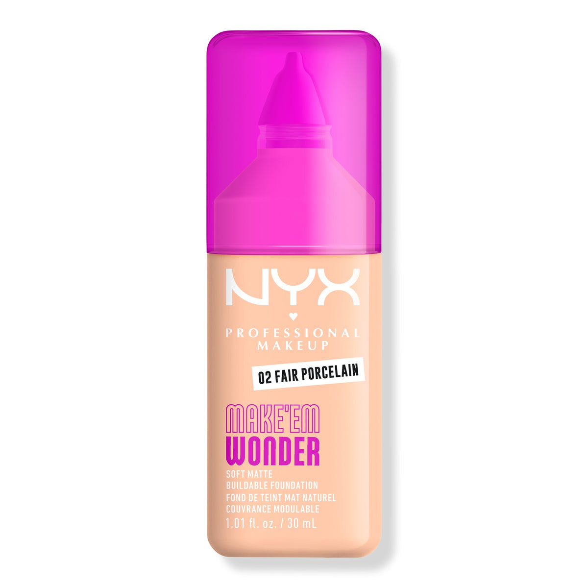 Make 'Em Wonder, base de maquillaje mate suave 24H