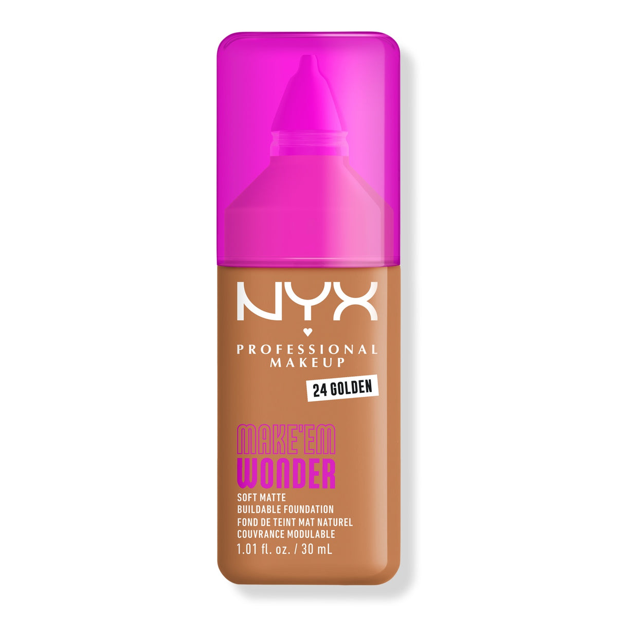 Make 'Em Wonder, base de maquillaje mate suave 24H