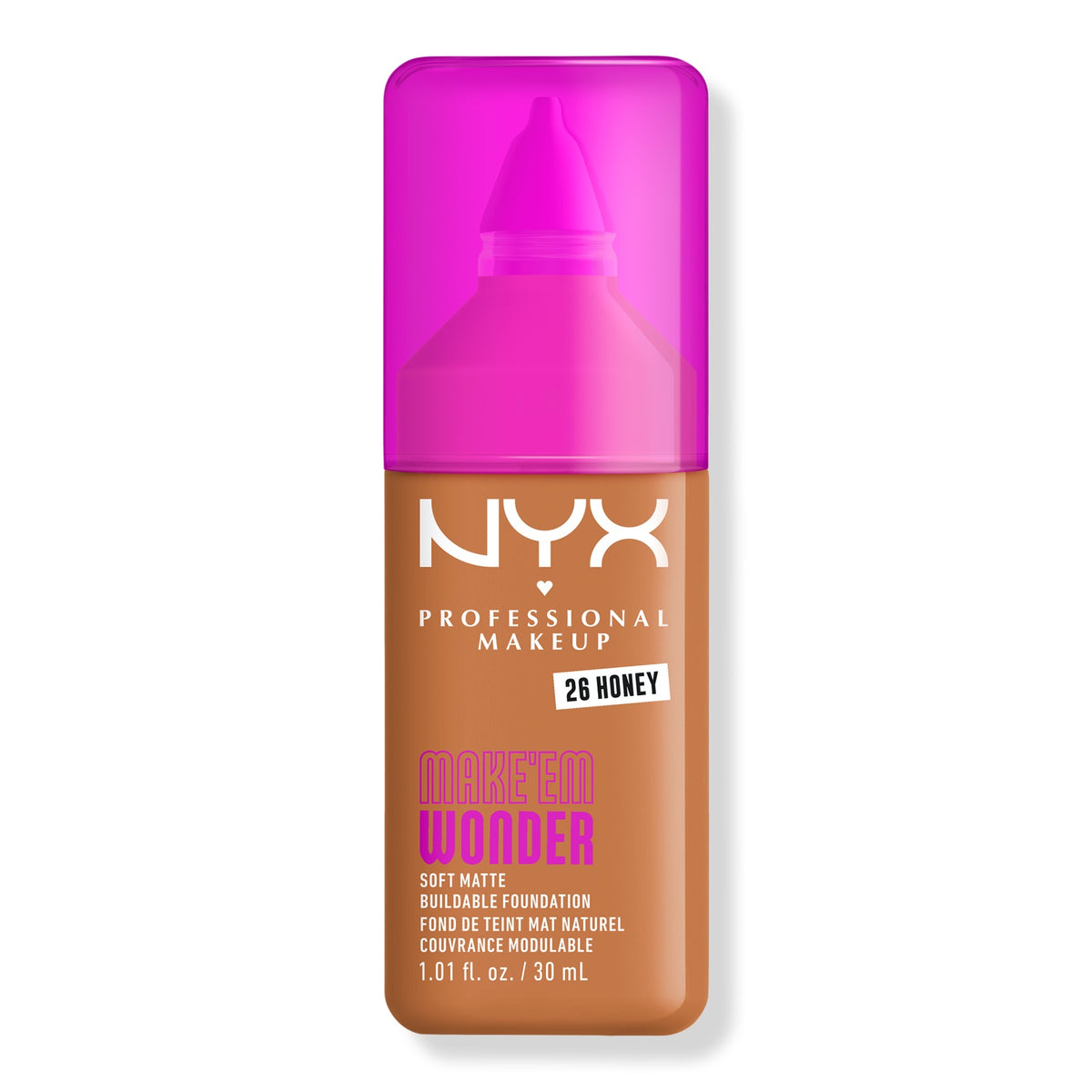Make 'Em Wonder, base de maquillaje mate suave 24H