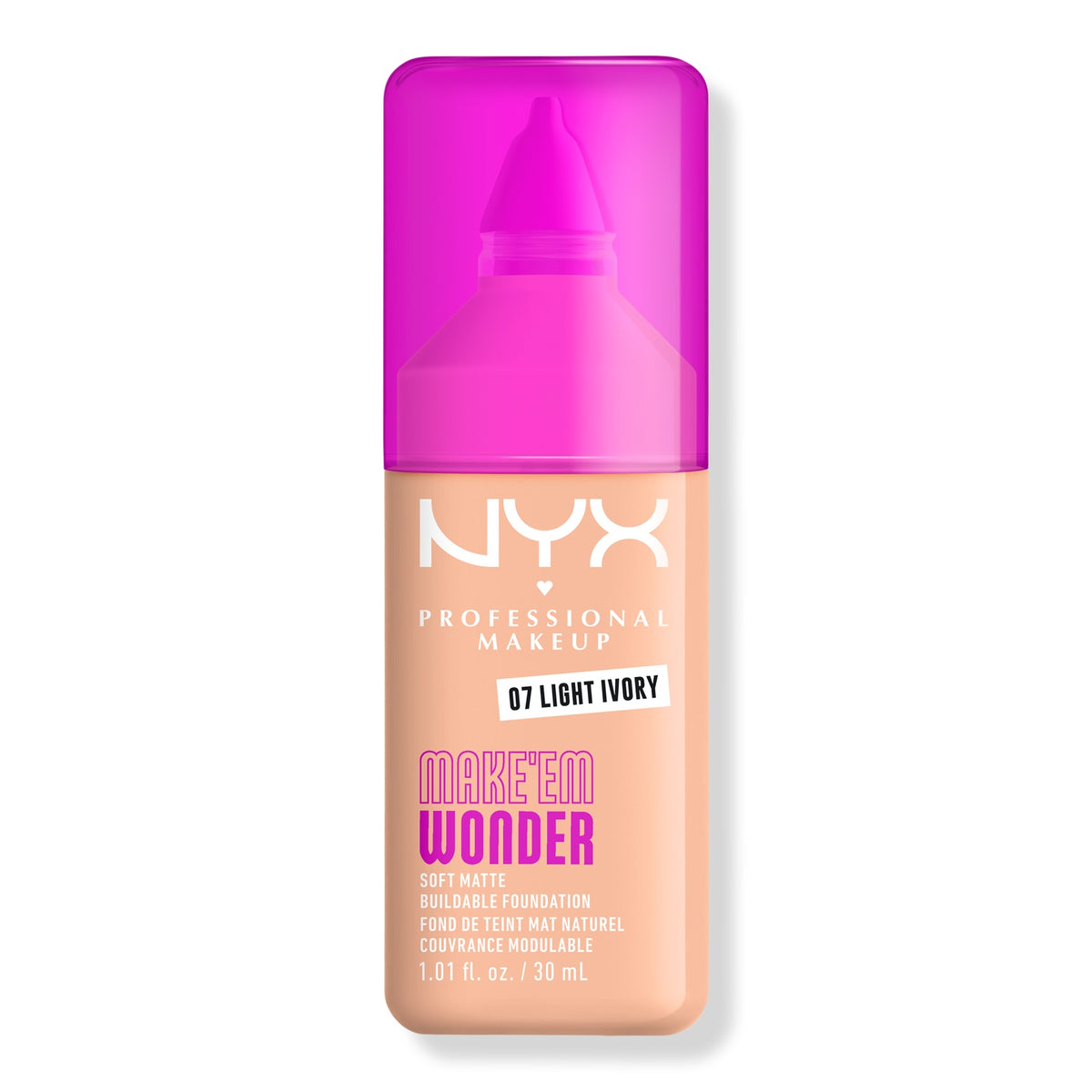 Make 'Em Wonder, base de maquillaje mate suave 24H