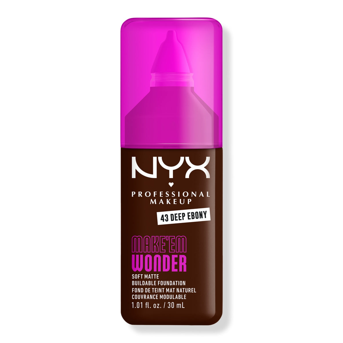 Make 'Em Wonder, base de maquillaje mate suave 24H