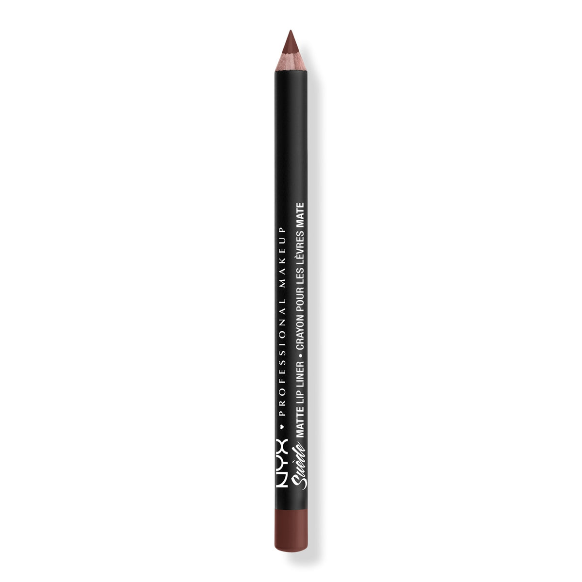Suede Matte Lip Liner, delineador de labios mate vegano