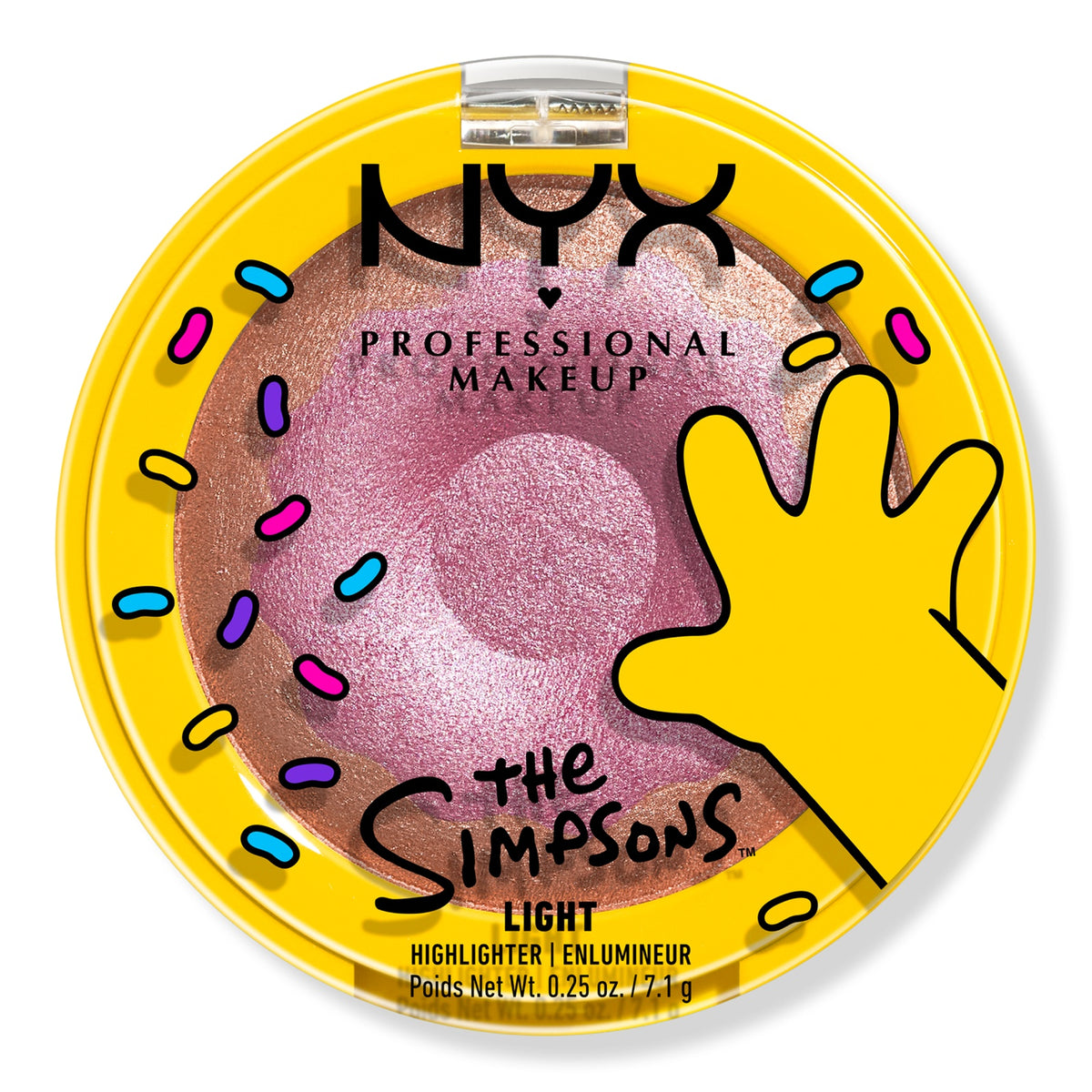 Simpsons Collab Homer Donut Highlighter, tono Donut Mind If I Do