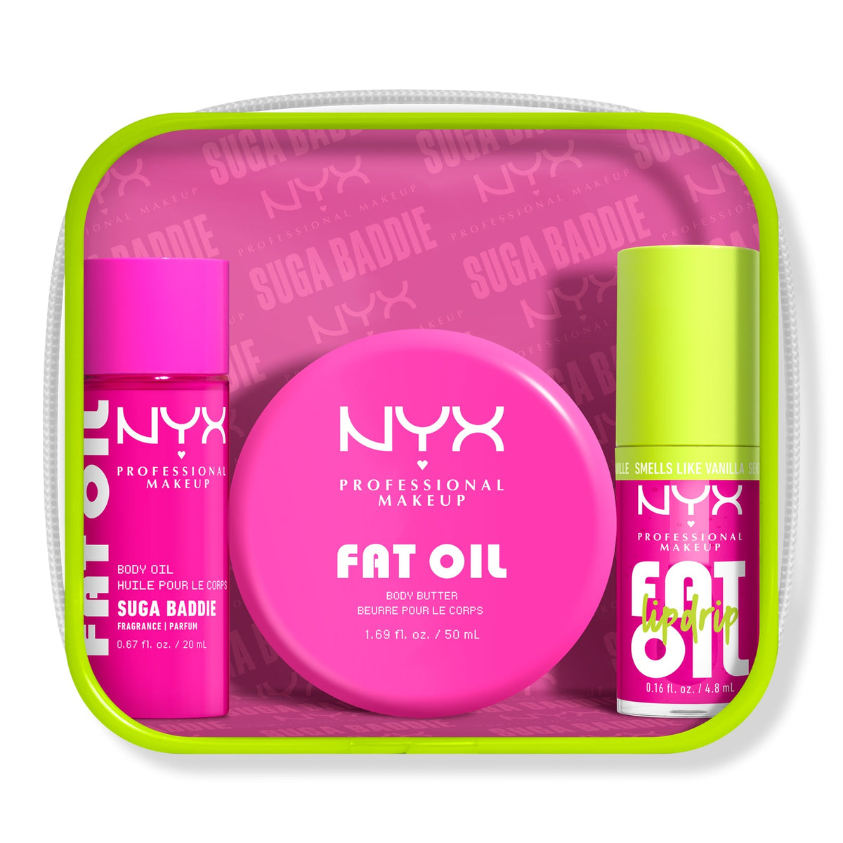 Kit Fat Oil Lip Drip y Cuerpo - Suga Baddie