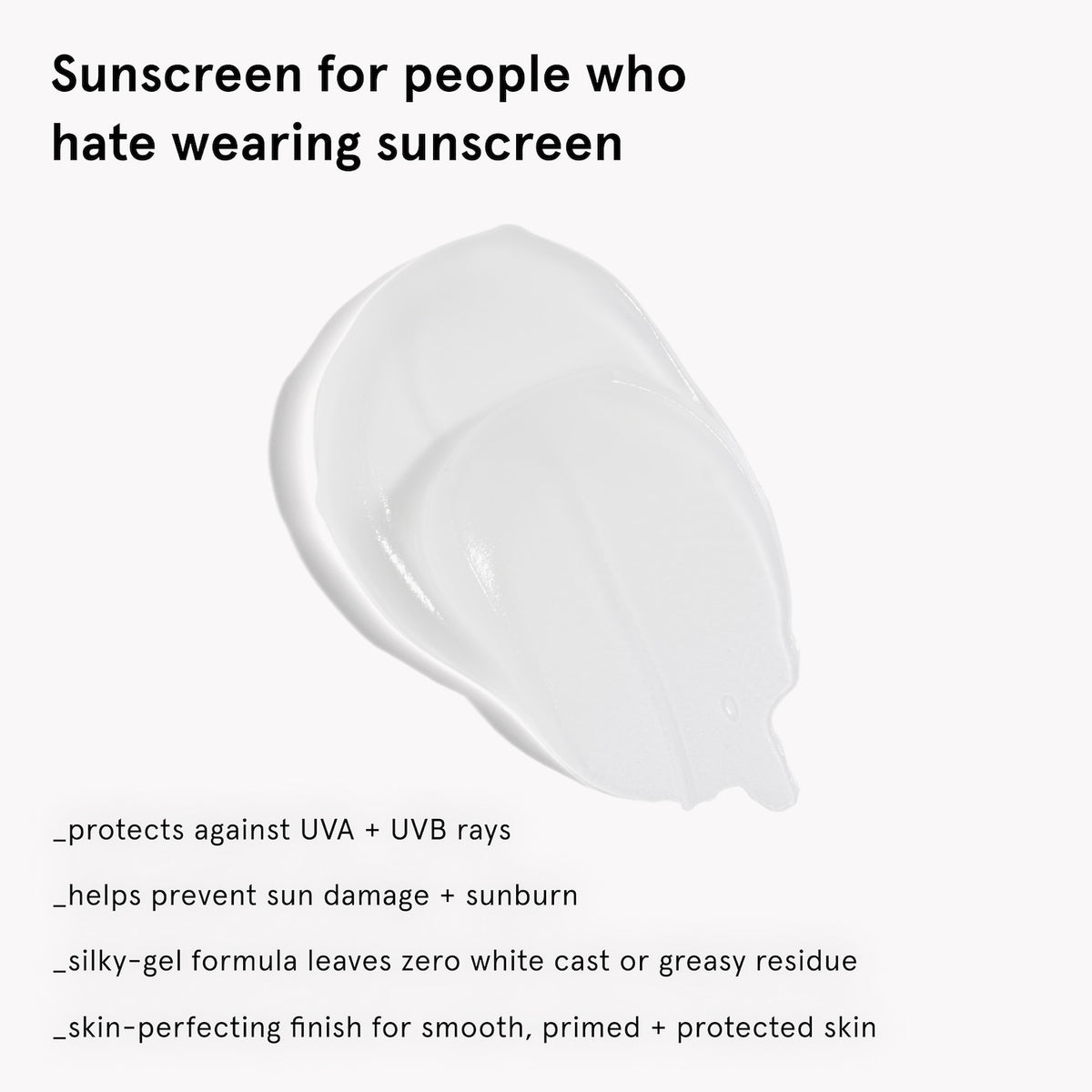 Protector Solar Invisible Shield SPF 50 con Efecto Prebase