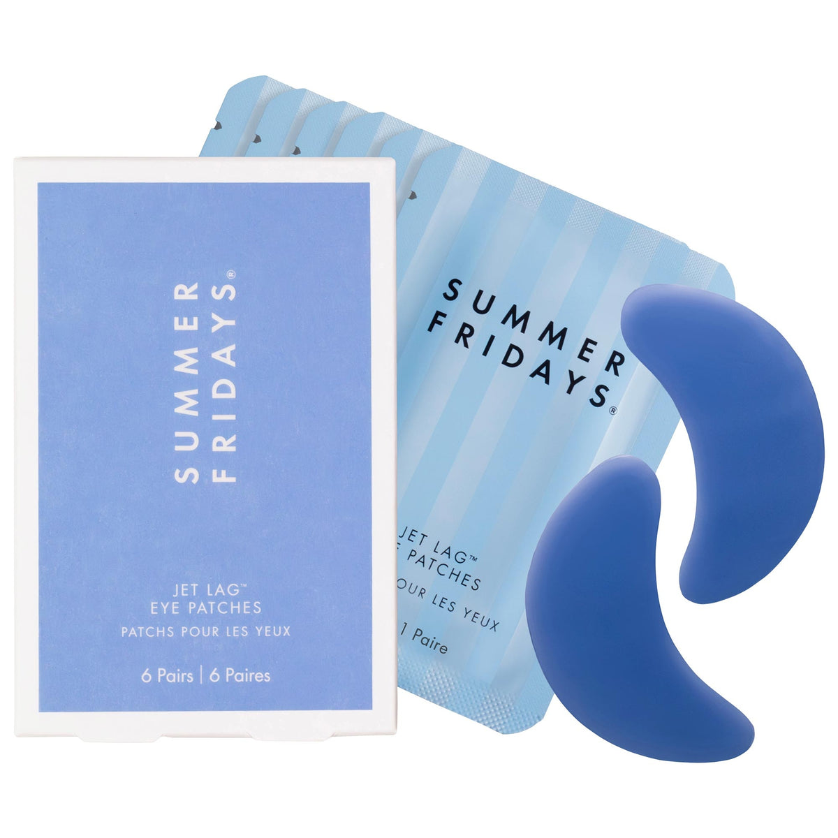 Jet Lag Eye Patches Parches de Ojos Hidratantes